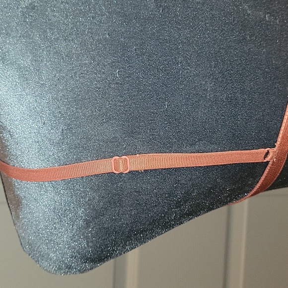 NWOT Urban Outfitters Sparkly Dark Peach 🍑 Bra - Picture 7 of 12